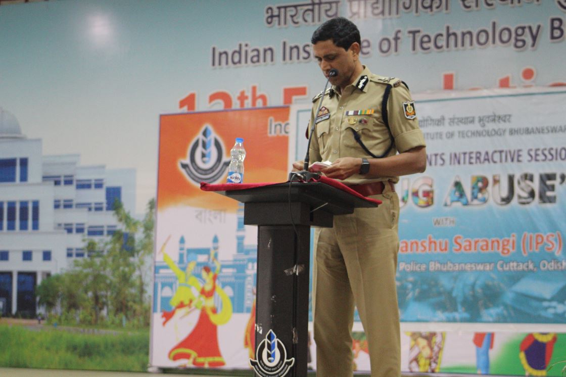 CP Interacting with faculty, staff and students of IIT Argul, Bhubaneswar on 15.02.2020..