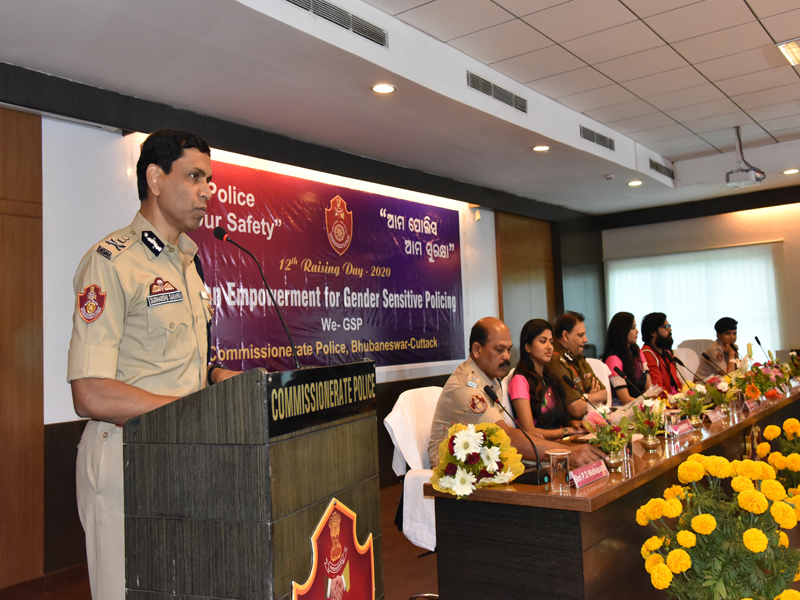 “Woman Empowerment for Gender Sensitive Policing”  Programme at Police Seva Bhawan, Bhubaneswar on 02.01.2020..