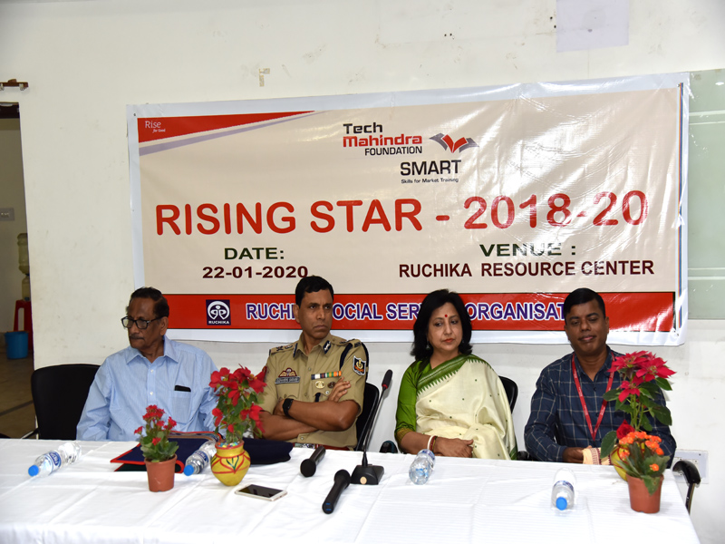 CP felicitated  achievers of Ruchika on 22.01.2020 that works among underprivileged children . Happy to know that 60% of children coming under their care are rescued by PCR Vans. We always look for such positive partnerships.