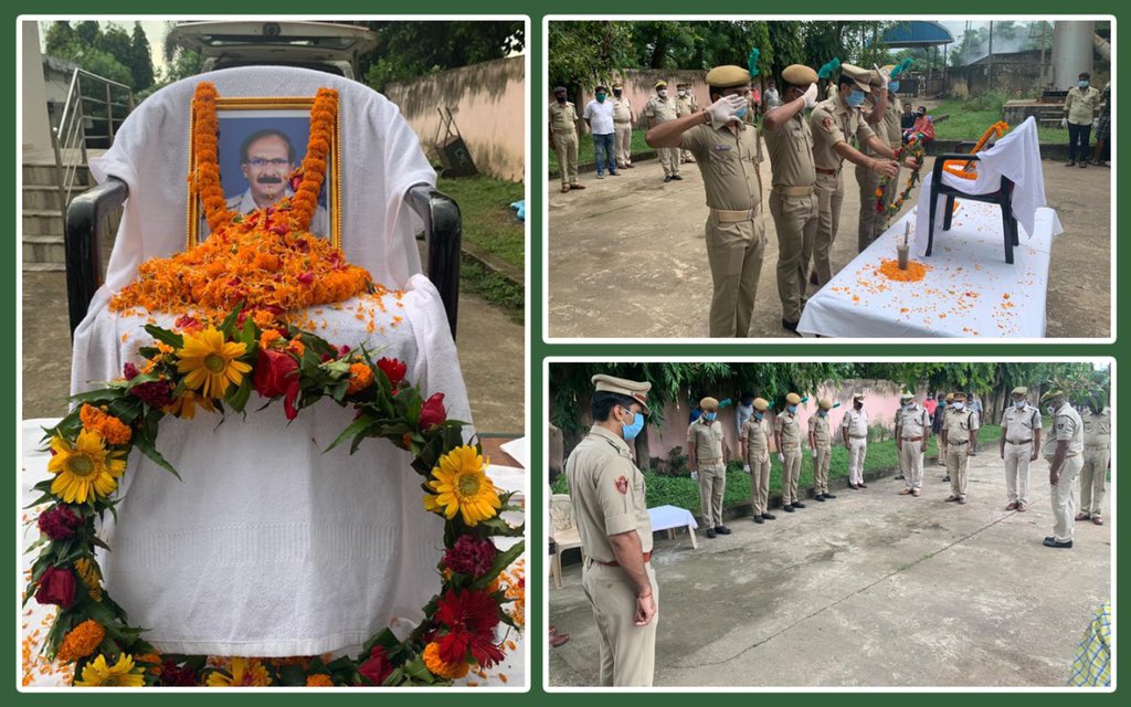 Constable Babuli Lenka of Malgodown Police Station succumbed while under treatment. He was 58.