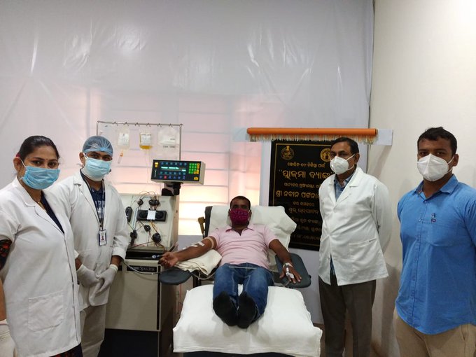 Two more Corona Warriors have donated Plasma on 14.10.2020 out of numerous enthusiasts in the waiting queue. We congratulate Asst. Dvr Abhimanyu Sethi OSAP 7th Bn Bhubaneswar & Const. Ranjan Ku Behera Cantonment P.S Cuttack for their service to the humanity.