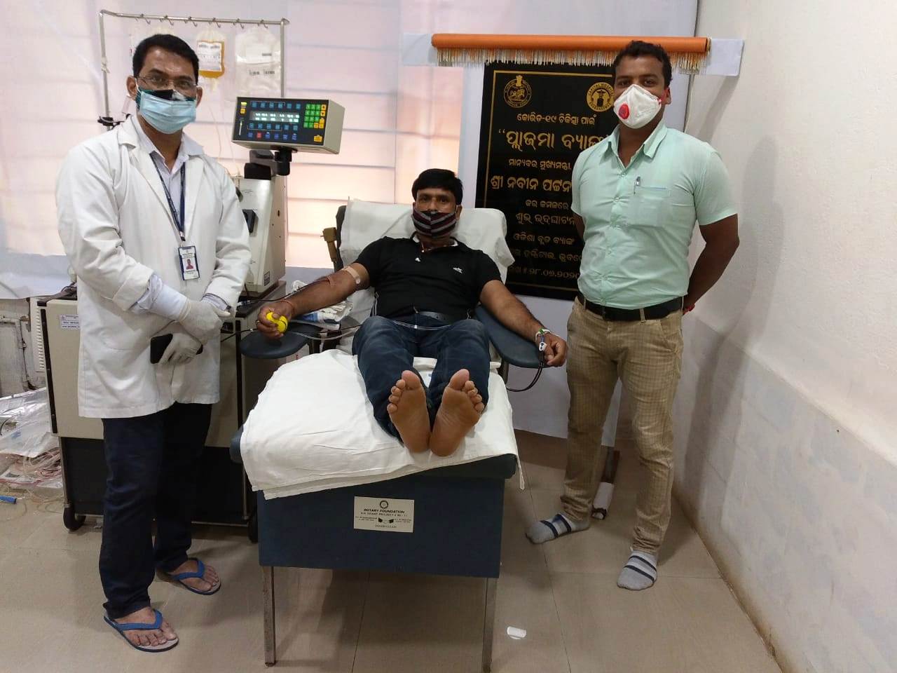 Two more Corona Warriors have donated Plasma on 19.10.2020 out of numerous enthusiasts in the waiting queue. We congratulate Hav. Bijay Ku. Bal SS Bn. & Sepoy Nagendra Behera, OSAP 7th Bn.- Bhubaneswar for their service to the humanity.