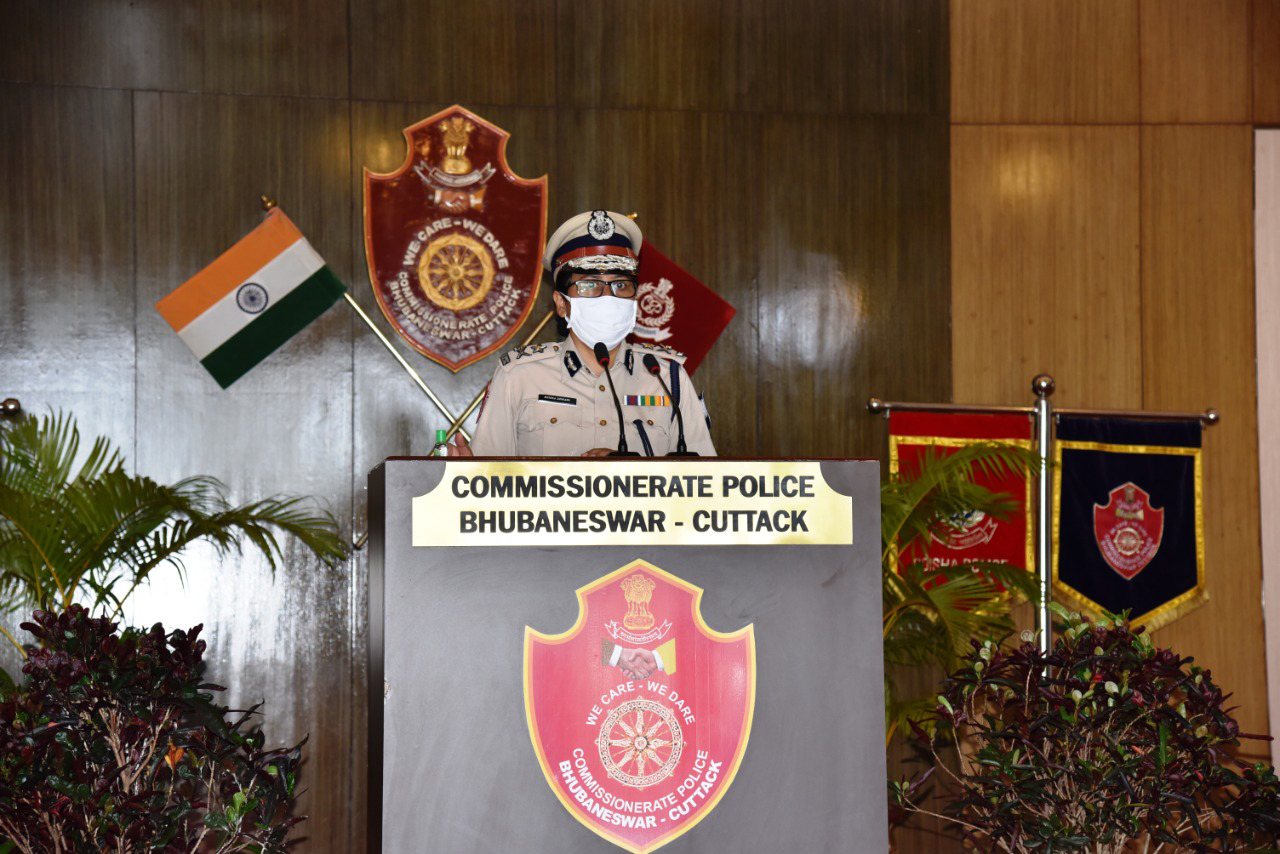 Solemn pledge on Rashtriya Ekta Diwas 2020 at Police Seva Bhawan, Bhubaneswar on 31.10.2020. We pledged to preserve the Unity, Integrity & Security of the Nation and to contribute meaningfully ensuring Internal Security of our Country.