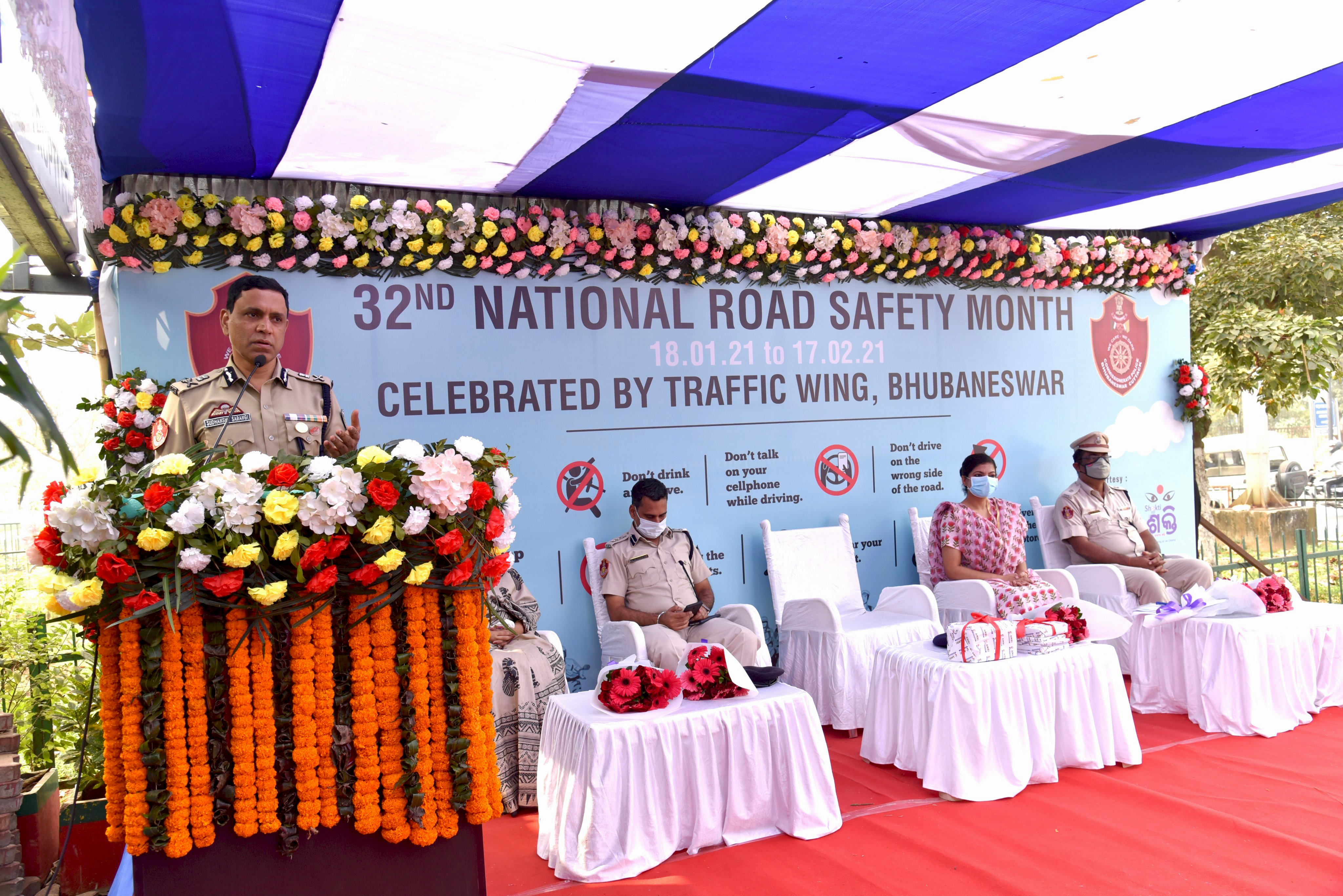 Observation of 32nd National Road Safety month