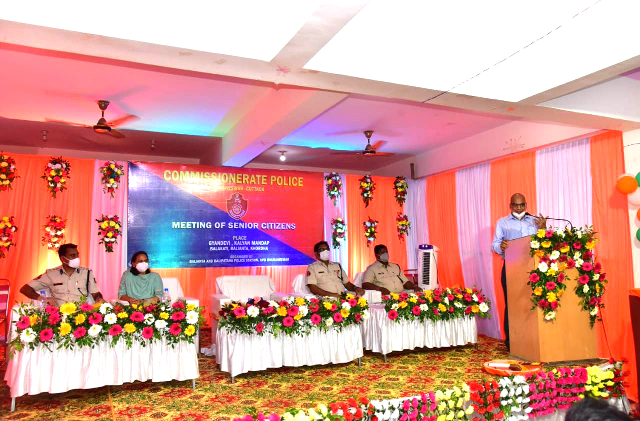 Interaction with Senior Citizens at Balakati on 17.09.2021