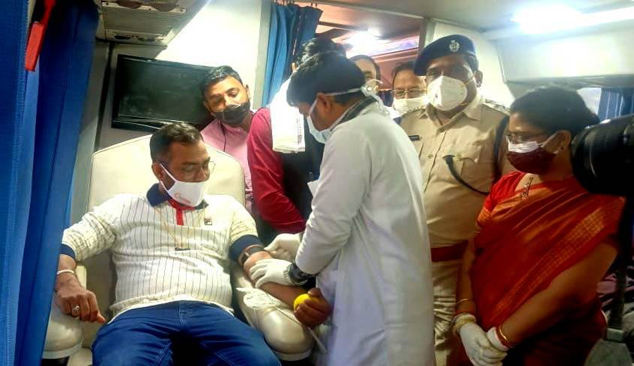 Blood Donation Camps on 28.11.2021.