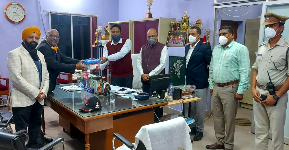 Distribution of First-Aid Kit by the Commissioner of Police, Bhubaneswar-Cuttack