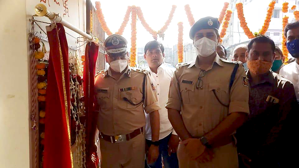 Inauguration of the new building of Khatbin Sahi Outpost under Lalbag PS of Cuttack UPD on 05.01.2022.