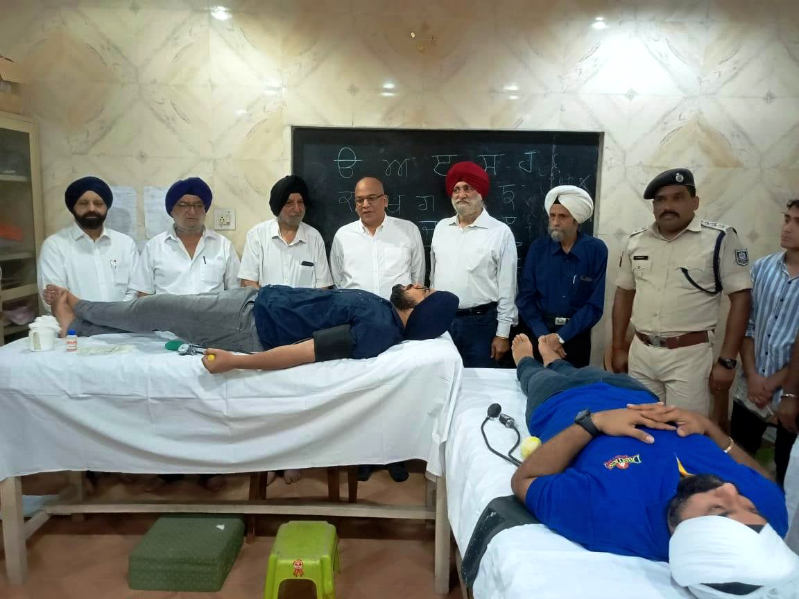 Voluntary Blood Donation Camp on 14.04.2022.