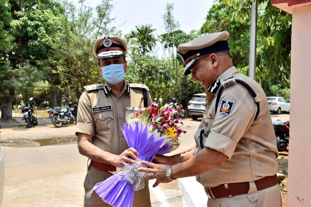Inauguration of the new building of Bidanasi Police Station, UPD Cuttack on 27.04.2022.