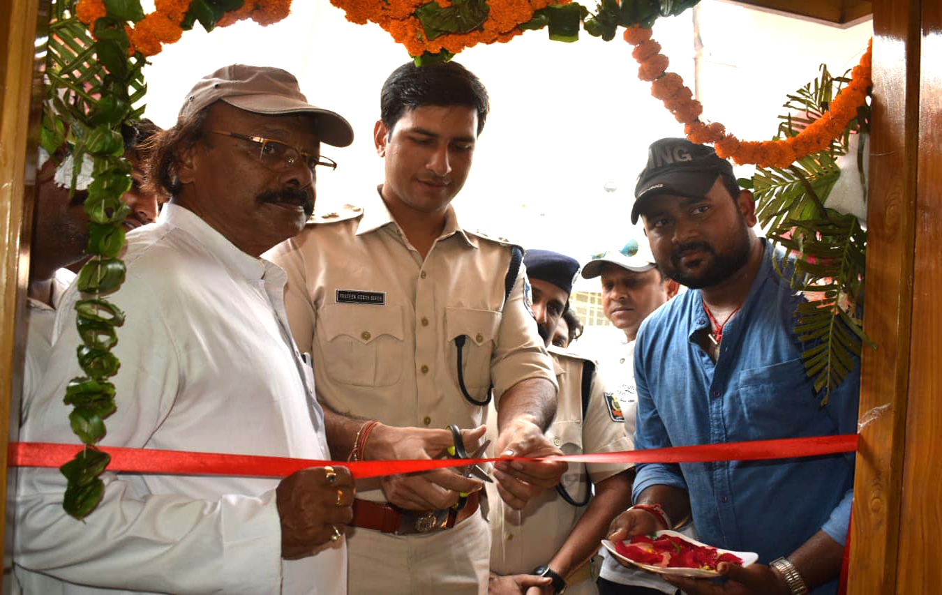 A mega blood donation camp on 24.04.2022.