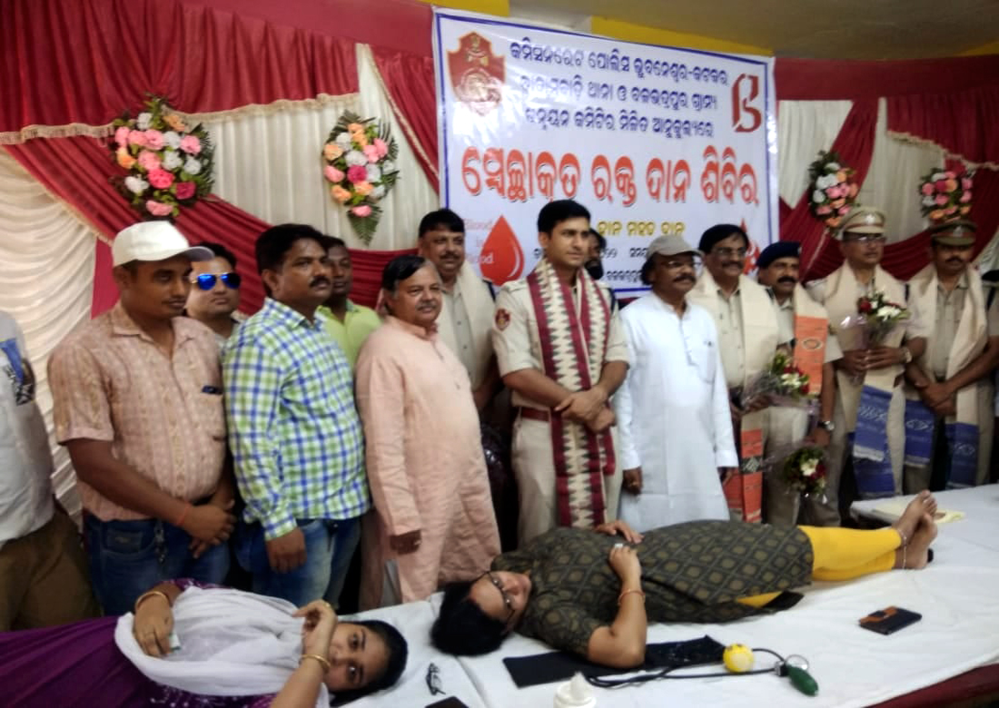 Two Voluntary Blood Donation Camps were organised on 24.04.2022.