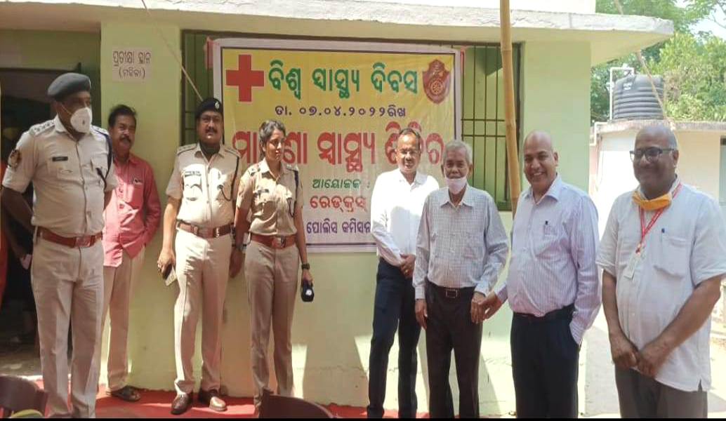 Free Health Check-Up Camp was organised at Balianta Block, Bhubaneswar on 07.04.2022.