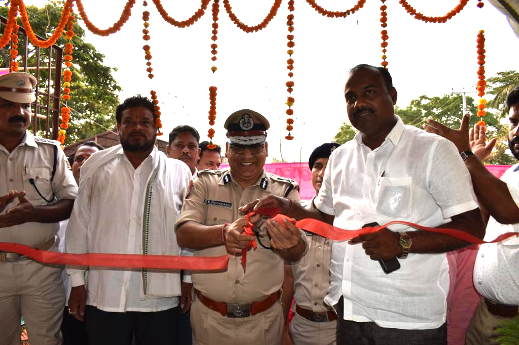 Inauguration of the new building of Paga Outpost under Jagatpur PS of Cuttack UPD on 09.04.2022.