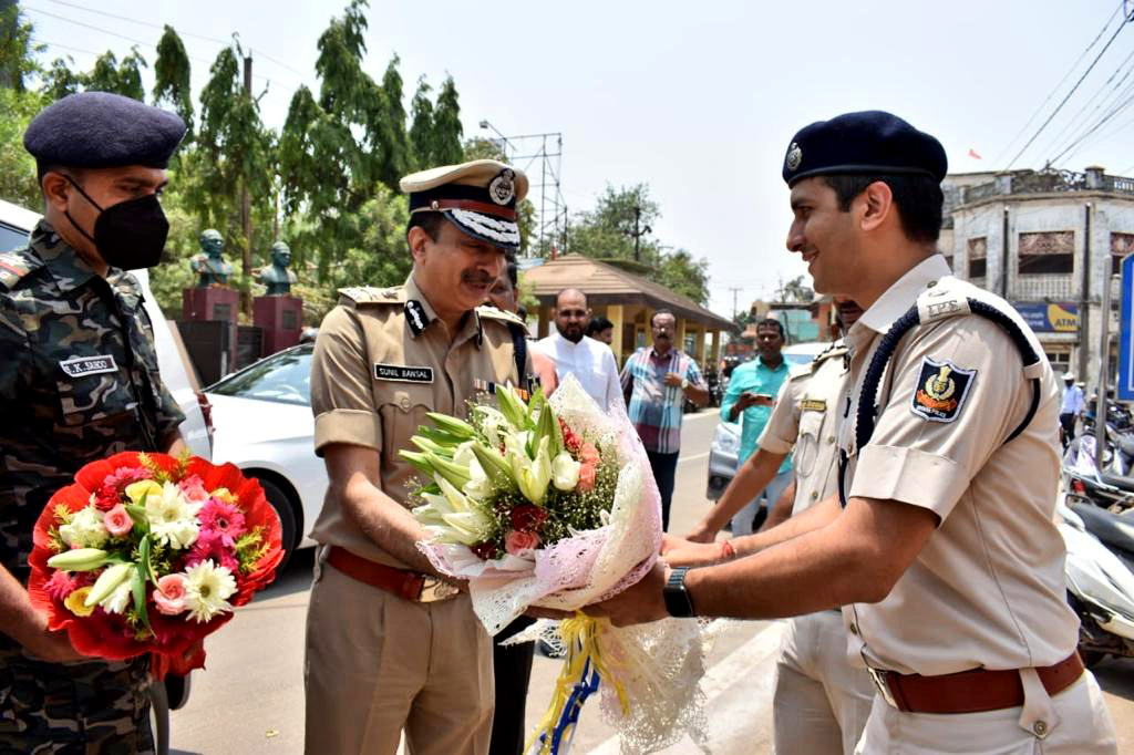 Inauguration of the new building of Purighat Police Station, UPD Cuttack on 27.04.2022.