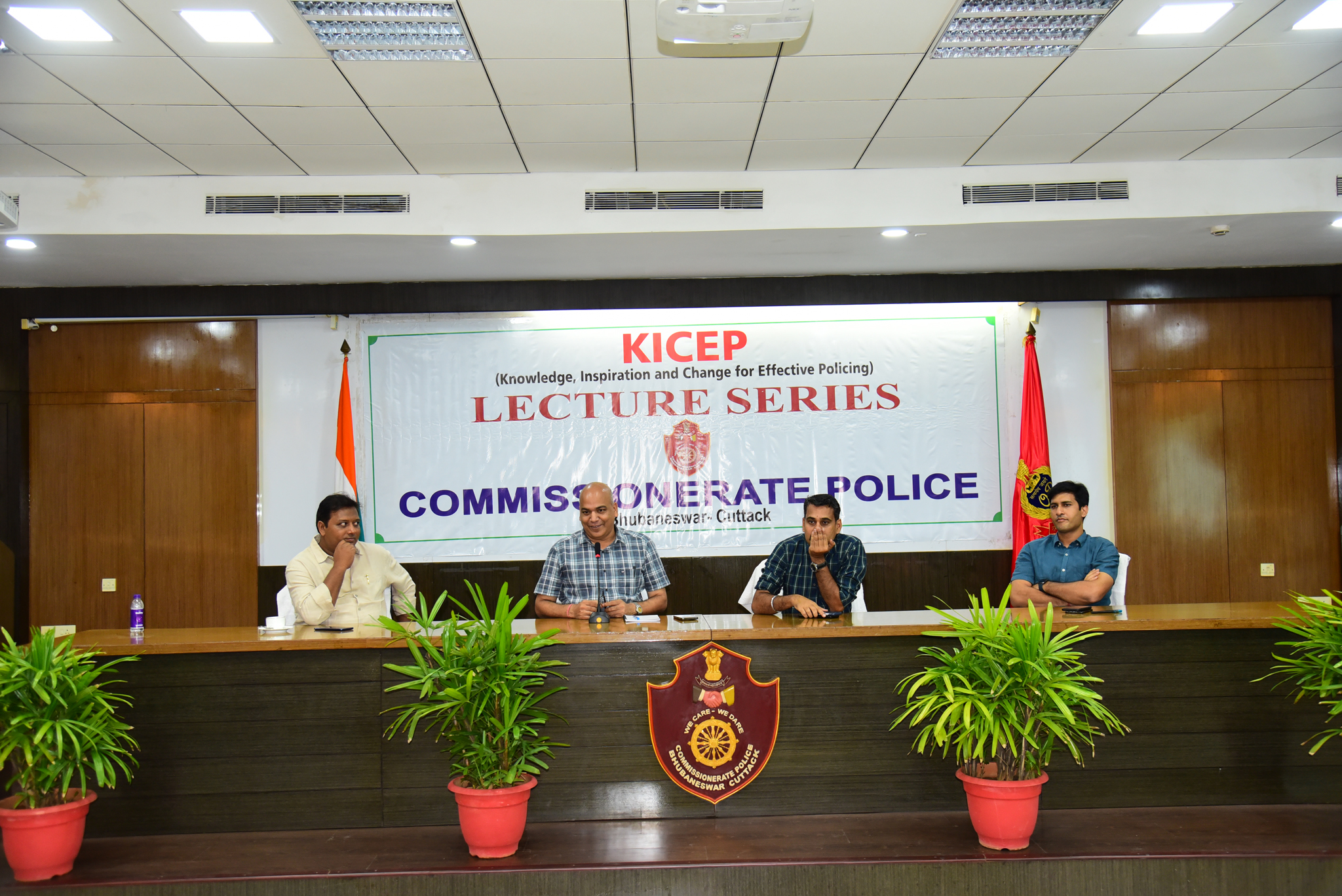 Knowledge, Inspiration and Change for Effective Policing  (KICEP) is a Lecture Series organized by Commissionerate Police, Bhubaneswar-Cuttack on 08.05.2022.
