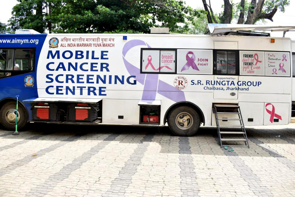 Commissionerate Police, Cuttack UPD in association with Marwari Yuva Mancha, Cuttack  organised a Cancer Detection Camp on 04.06.2022