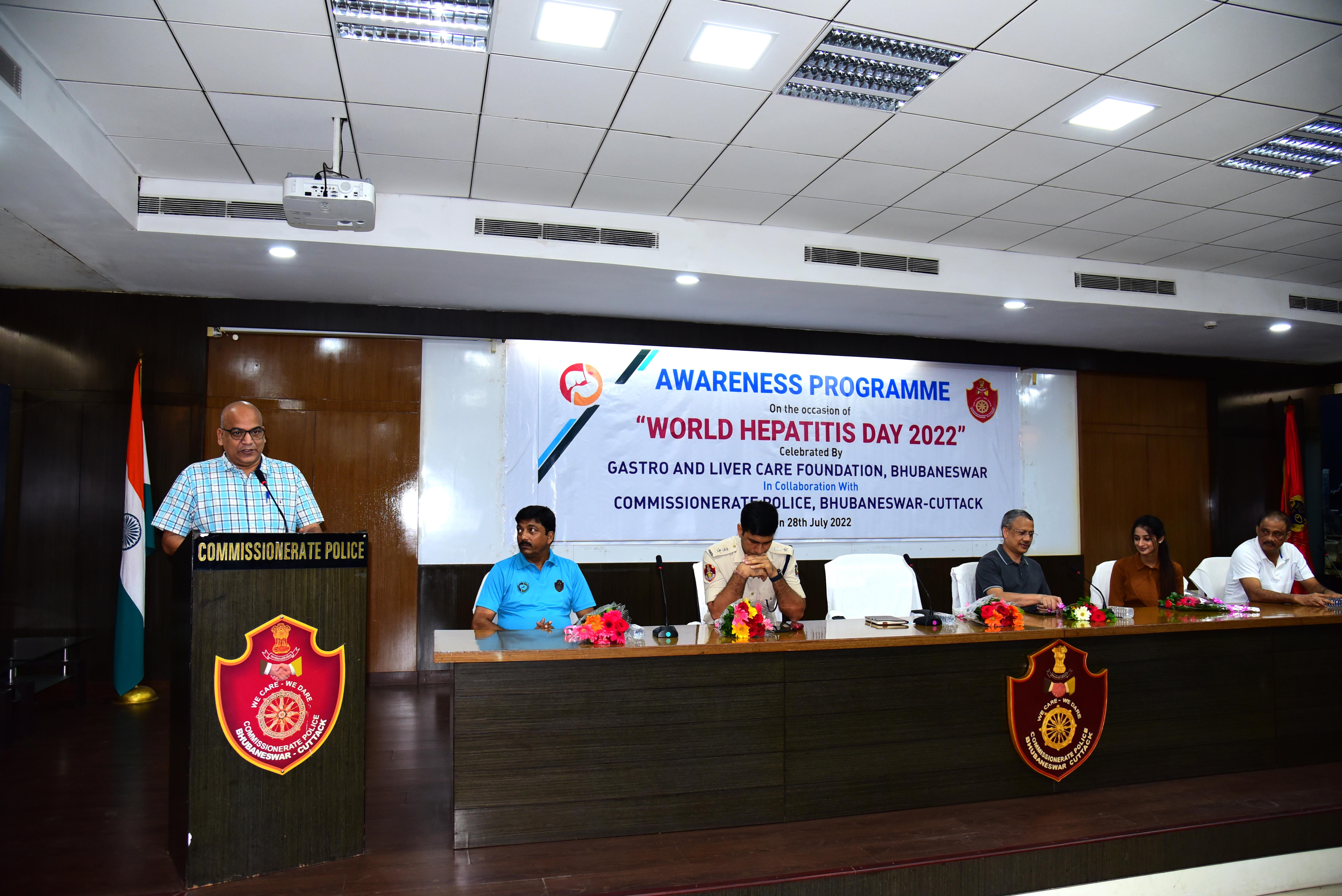 Awareness Programme on the occasion of World Hepatitis Day 2022 organised on 28.07.2022.