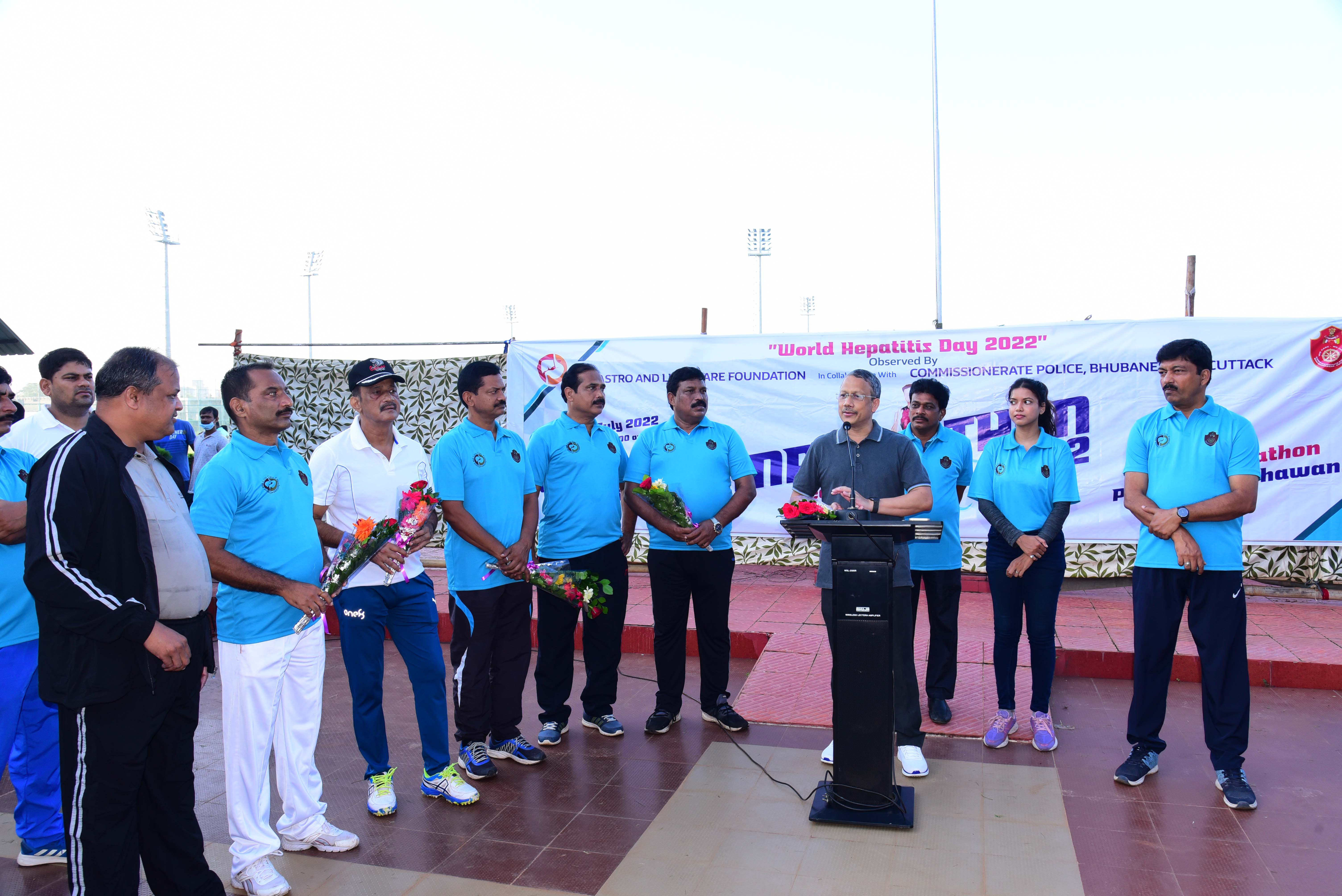 On the occasion of World Hepatitis Day 2022 a Marathon race was conducted on 28.07.2022.