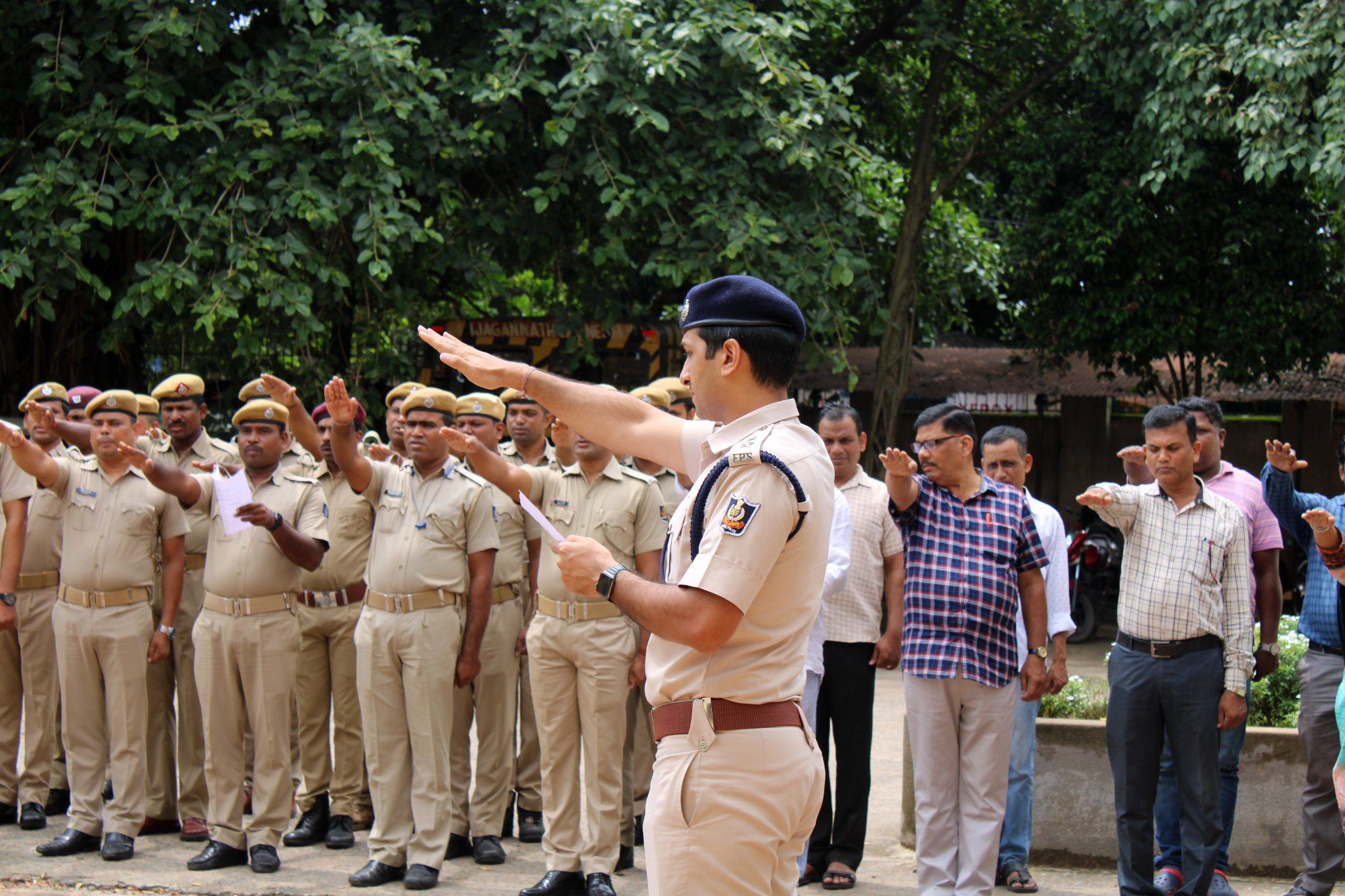 On the occasion of Sadbhavana Divas, all staff of the DCP, Bhubaneswar office took an oath on 20.08.2022.