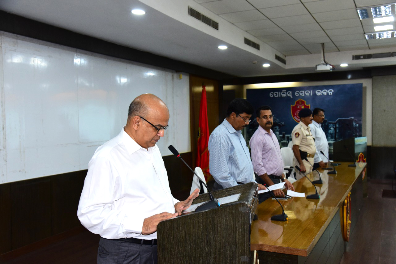 Sadbhavana Divas was observed in Police Commissionerate Hdqrs., Bhubaneswar on 20.08.2022.