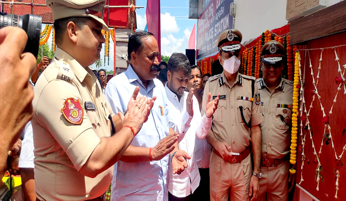 Inauguration of CRRI Police Station, Cuttack on 07.09.2022.