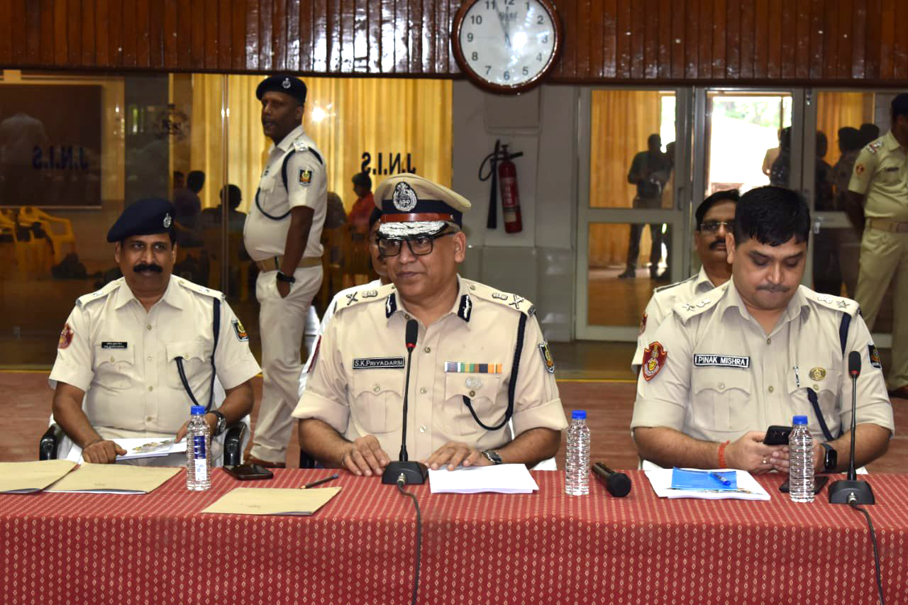 A preparatory meeting was held at Indoor Stadium, Cuttack on 01.10.2022 regarding peaceful celebration of Durga Puja in Cuttack City.