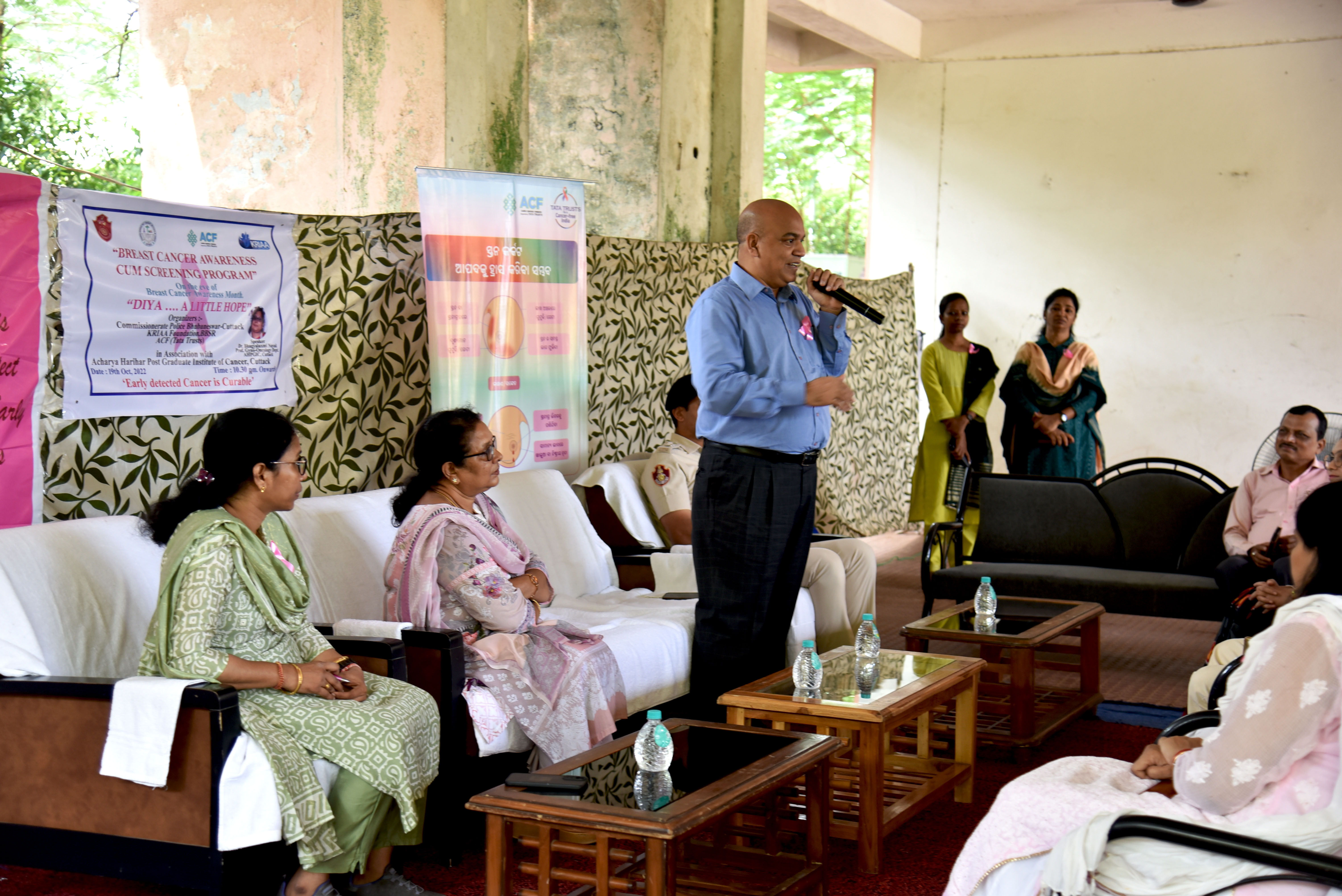 A Free Check-up camp on BREAST and OVARIAN CANCER, Awareness-cum-Screening Programme was organised  on 19.10.2022.