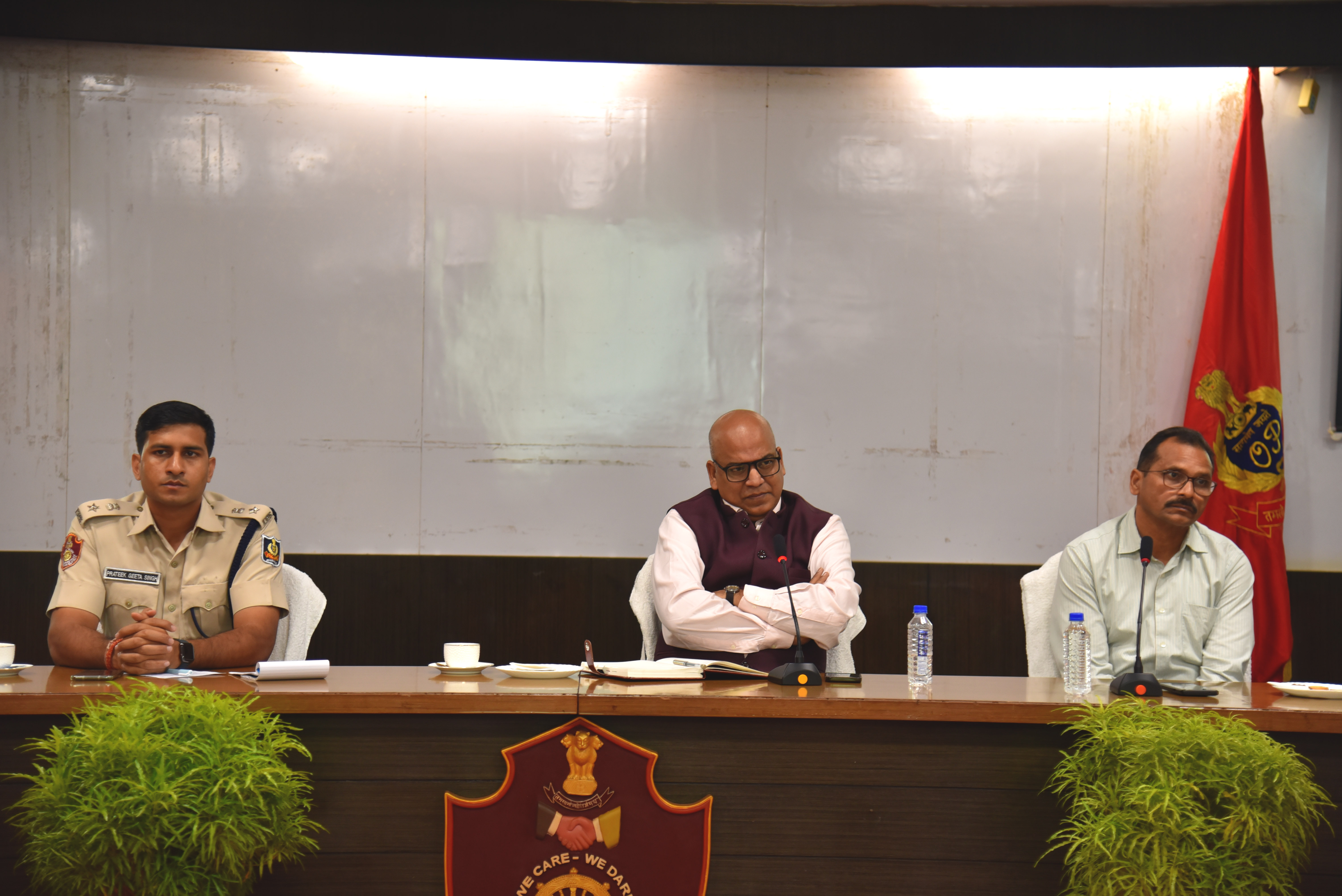 A Coordination Meeting was organized between the Commissionerate Police and School Representatives on 16.11.2022. The vision of the Meeting was to ensure Cyber Safe for the Children and Students of different Schools.