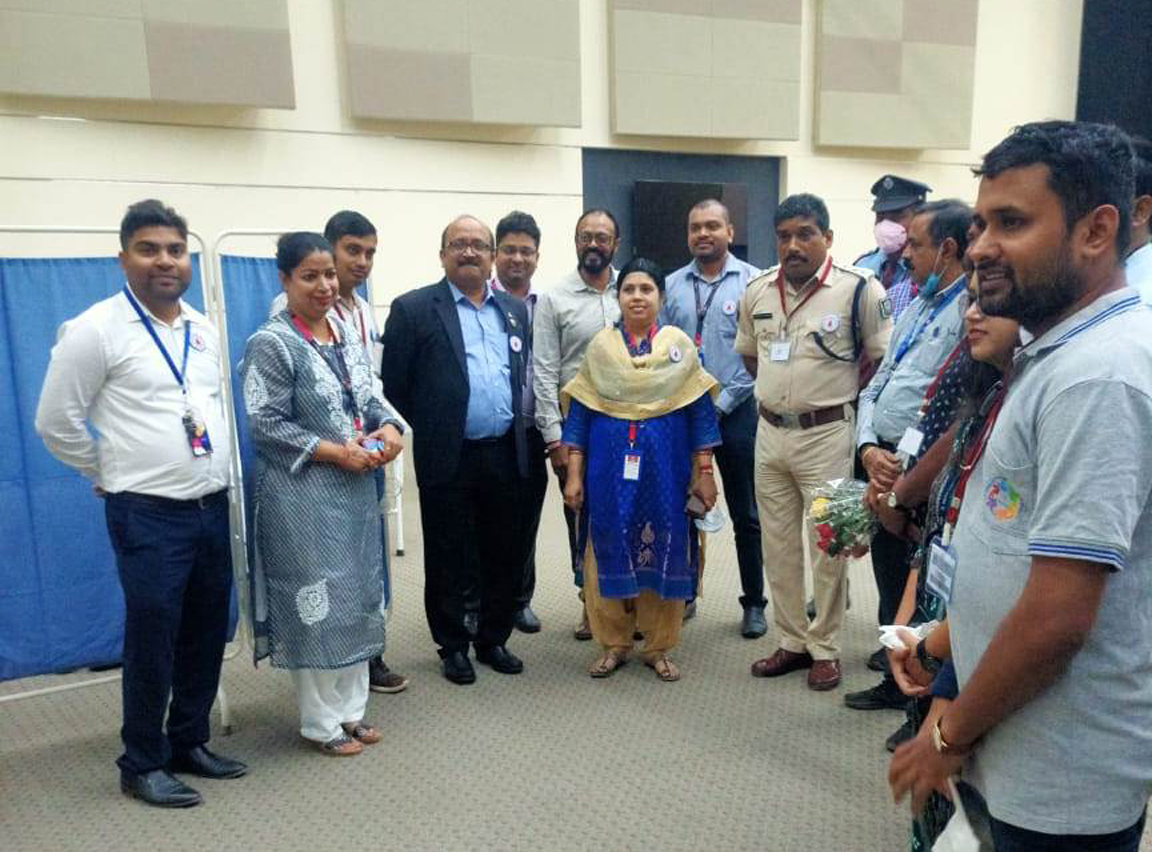 One Voluntary Blood Donation camp was organised by UIS Cancer Foundation Charitable Trust at TCS, Bhubaneswar in association with IRCS, Regional Branch, Commissionerate Police, Bhubaneswar-Cuttack on 01.02.2023.