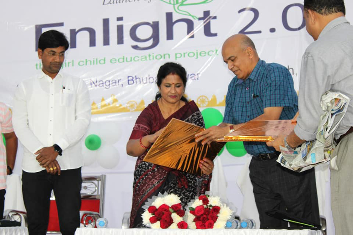 Sri S. K. Priyadarsi, IPS, Commissioner of Police attended the programme and announced the launch of “ENLIGHT 2.0” the girl child education project on 02.03.2023 in collaboration with Aide et Action (India), Capgemini, and their implementation partner VIEWS.