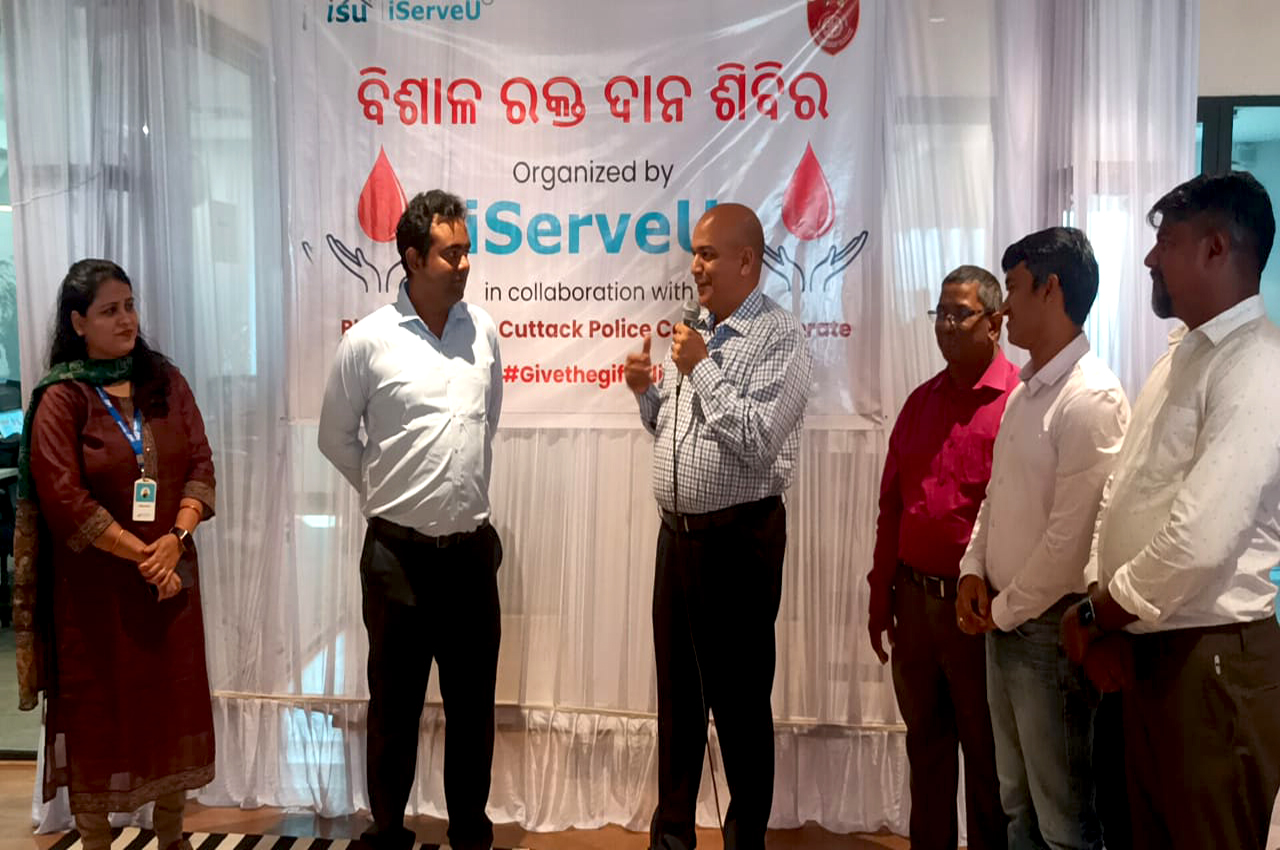 One Voluntary Blood donation camp was organised by iServeU in association with IRCS, Regional Branch, Commissionerate Police Bhubaneswar-Cuttack on 24.02.2023.