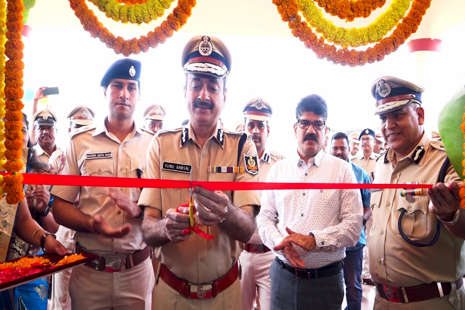 On 30.03.2023 Traffic Police Station-II new building was inaugurated by Sri Sunil Kumar Bansal, IPS, DGP, Odisha in the presence of the Commissioner of Police, Transport Commissioner, and other senior officers at Patrapada, Bhubaneswar.
