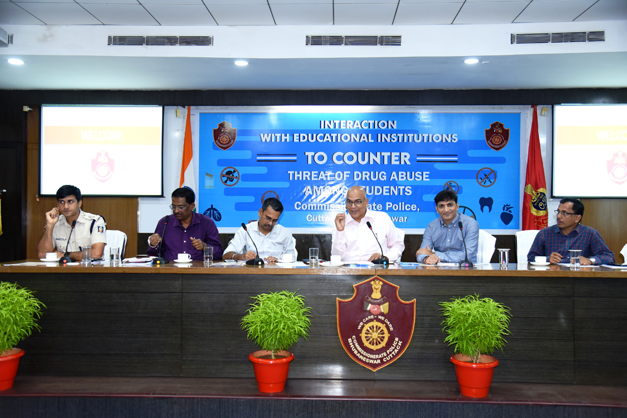 Commissionerate Police held an interaction session with educational institutions to counter the threat of drug abuse amongst students on 19.07.2023.