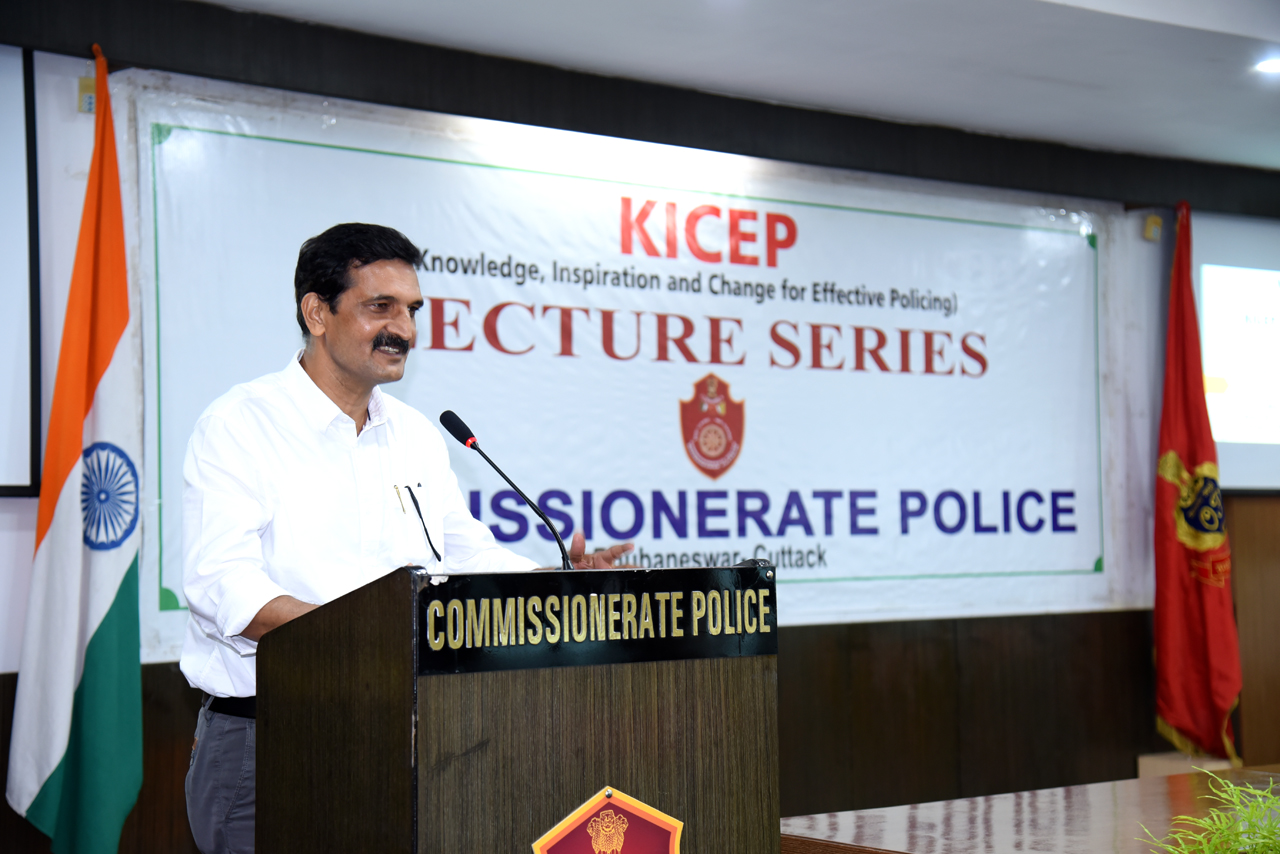 If we don’t protect nature, we will be doomed. KICEP Lecture Series on “Future of Our Planet” at Police Commissionerate Hdqrs., Bhubaneswar on 20.08.2023.
