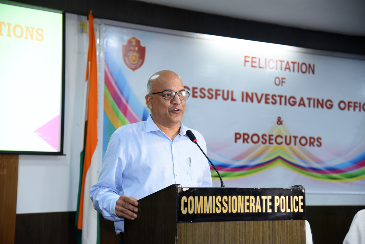 On 03.08.2023 a felicitation programme was held to felicitate the Public Prosecutors of Cuttack and Bhubaneswar and Investigating Officers of both the Urban Police Districts was organised in the Conference Hall of Police Seva Bhawan, Bhubaneswar.