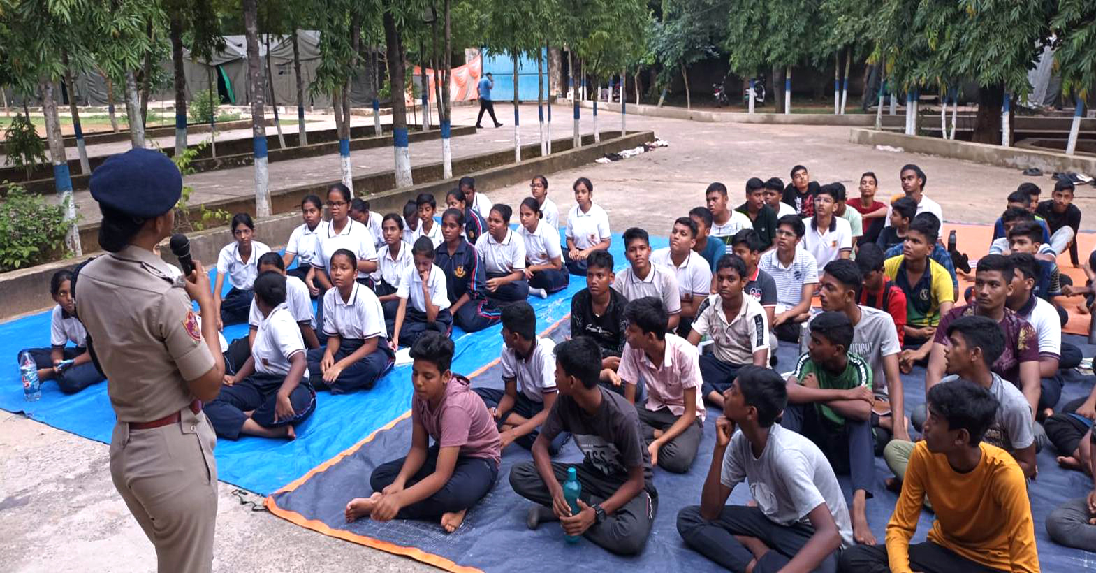 The collective fight against cyber threats continues. 32 successful programmes in 2023 so far. On 18.09.2023 at No. 1 Odisha Air Squadron NCC, Palaspali, Bhubaneswar.