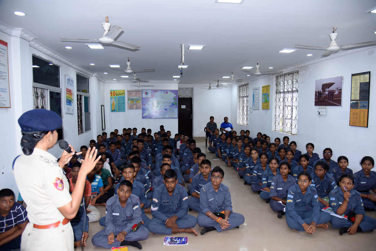 Another milestone toward Cyber Crime awareness & responsible use of Social Media program at Pallaspalli Squadron Institute, Bhubaneswar on 25.08.2023.