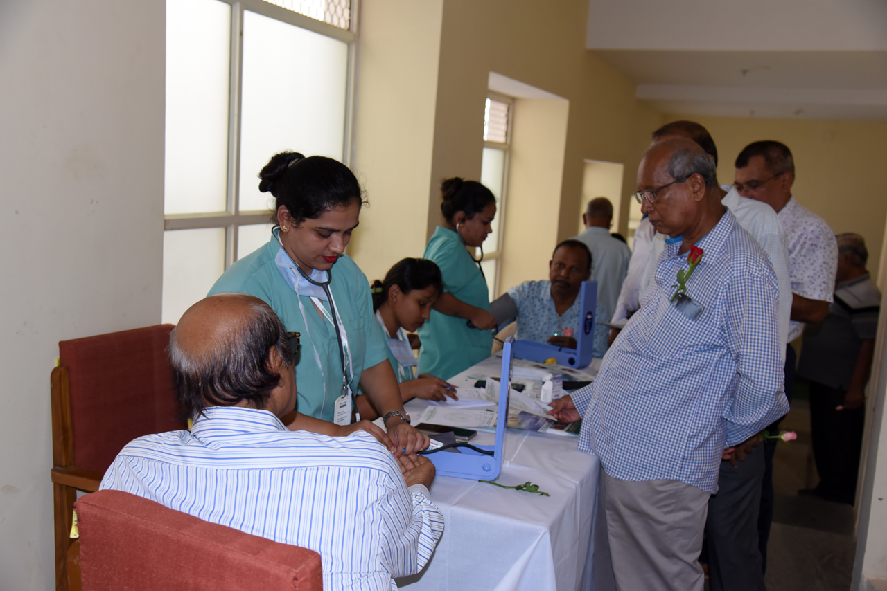 A Free Health Check-up Camp for Senior Citizens was organised on 08.09.2023 by Commissionerate Police, Bhubaneswar-Cuttack at KIMS, Bhubaneswar.