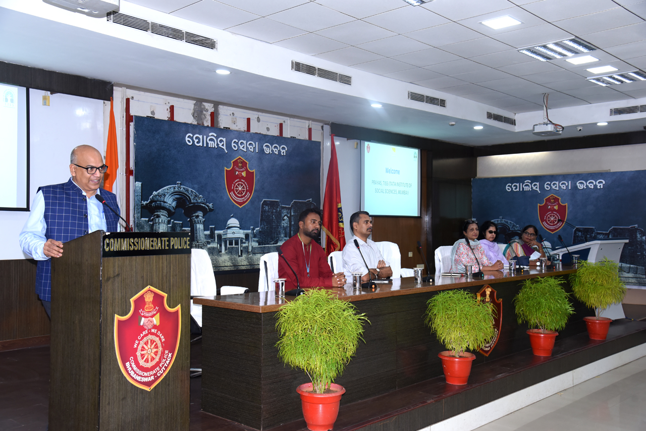 PRAYAS – A Sensitization Workshop for Police Personnel to address distressed Women, Children and Senior Citizen by TISS, MUMBAI was organised at the Commissionerate Police HQ, Bhubaneswar on 23.11.2023.
