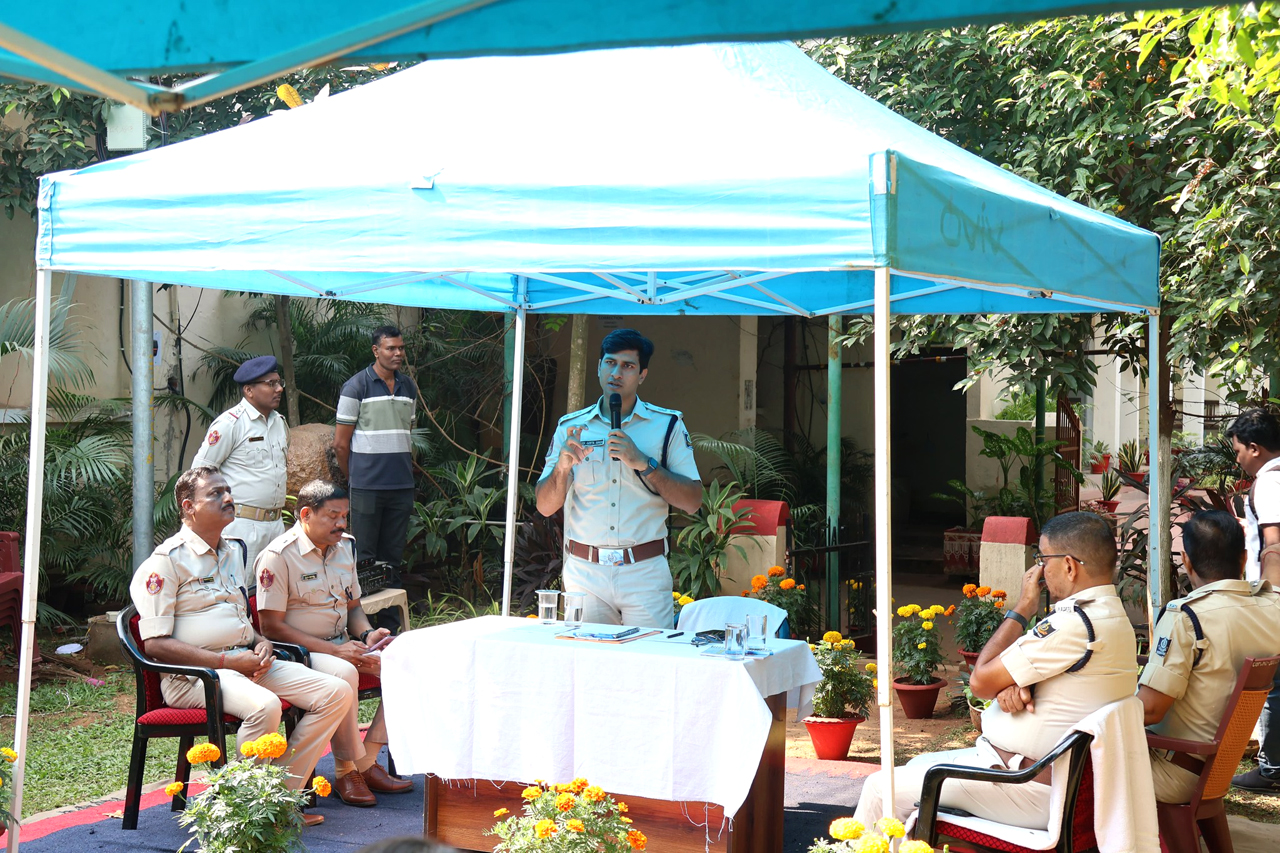 An interaction program with Private Security Agencies was organized by the Commissionerate  Police, Bhubaneswar UPD on 16.12.2023 to provide better security in coordination.
