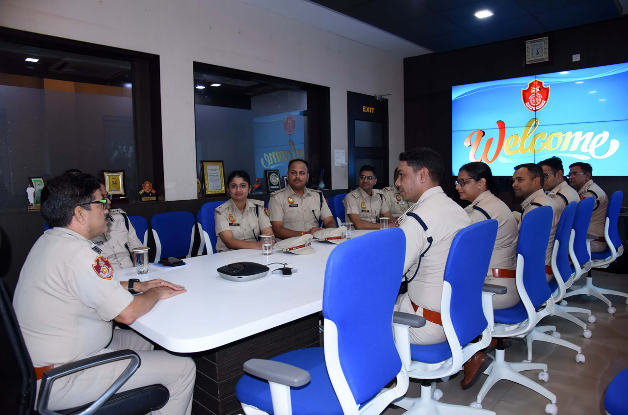 The DANIPS (PROBs.) Batch No. 23 from Delhi Police Academy has embarked on a Study Cum Cultural (Bharat Darshan) Tour on 27.02.2024 & visited us in Bhubaneswar, Cuttack, wishing the trainee Officers enlightening and enriching experience!