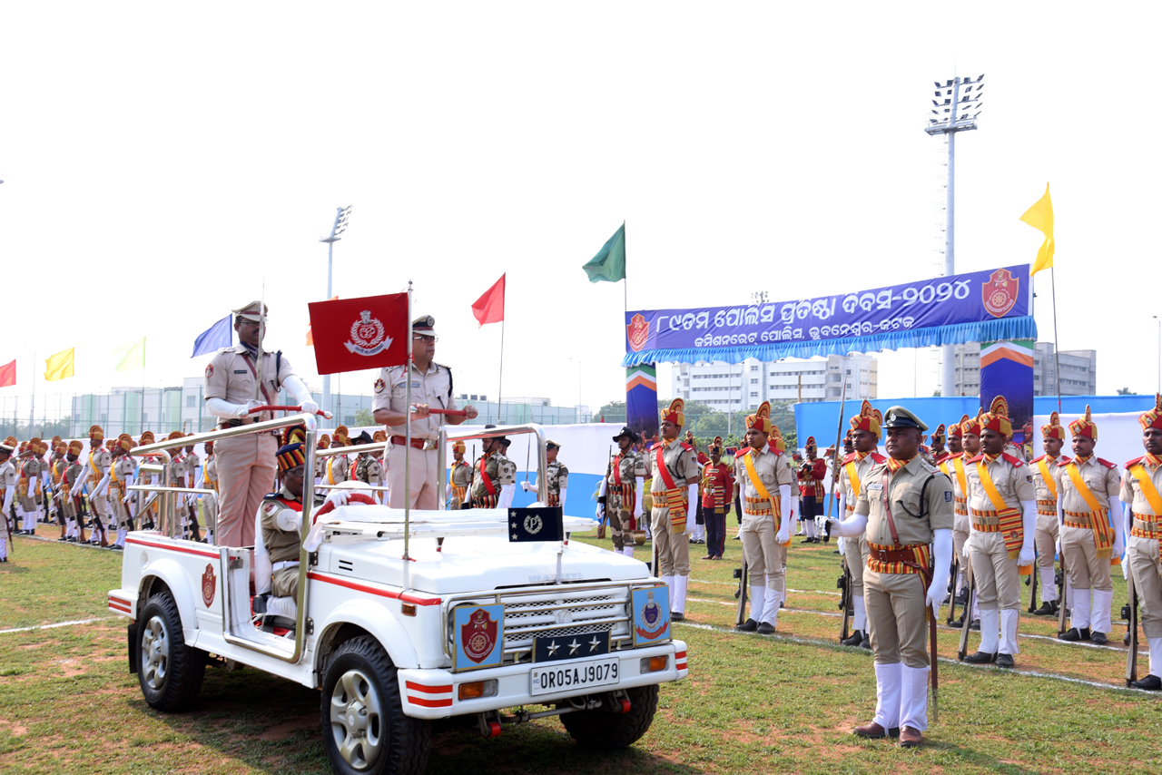 89th Police Foundation Day 2024 was celebrated at 7th Battalion, Bhubaneswar in the presence of Hon’ble Chief Guest Sri Awinash Kumar, Addl. CP, Commissionerate Police, Bhubaneswar-Cuttack on 01.04.2024.