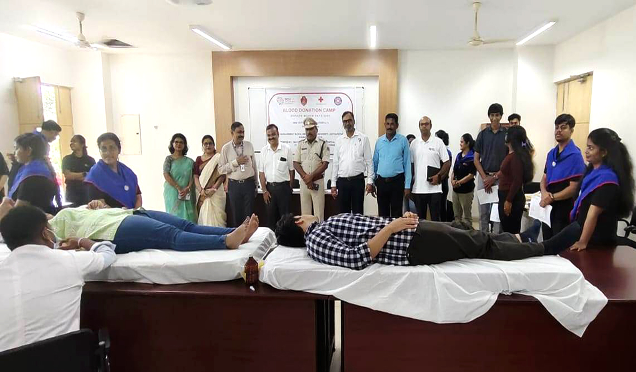 A Voluntary Blood Donation Camp Was Organized By IRCS