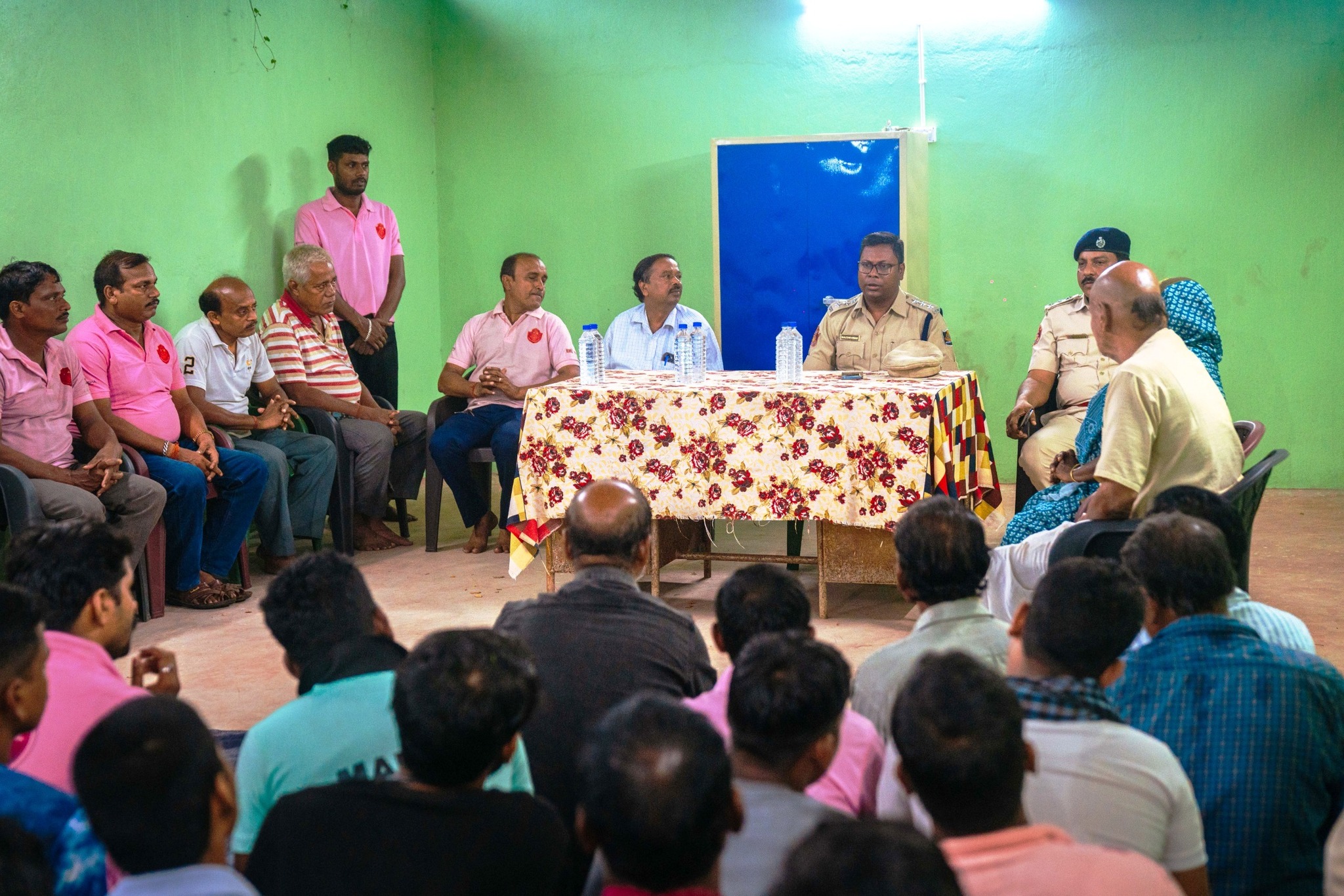 The Commissionerate Police, Bhubaneswar-Cuttack, conducted a Cyclone Preparedness Awareness Drive on 24th October 2024 at Baya Baba Matha Basti in collaboration with Police Mitras, as part of the “Basti Ku Chala” scheme. Residents were sensitized about the approaching Cyclone “Dana” and provided safety guidelines, including staying indoors and contacting local police stations in emergencies.
