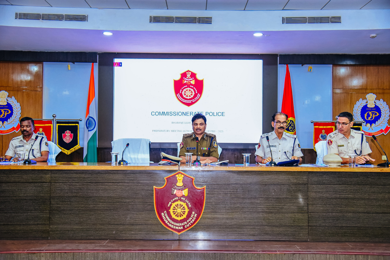 On 18.12.2024 a preparatory meeting for Pravasi Bharatiya Divas (PBD)2025 was conducted with Hoteliers of Bhubaneswar under the leadership of  Dr. S. Dev Dutta Singh, IPS, Commissioner of Police, Commissionerate Police Bhubaneswar-Cuttack. The focus was to ensure robust security measures at each place of stay during the 3-day long event.