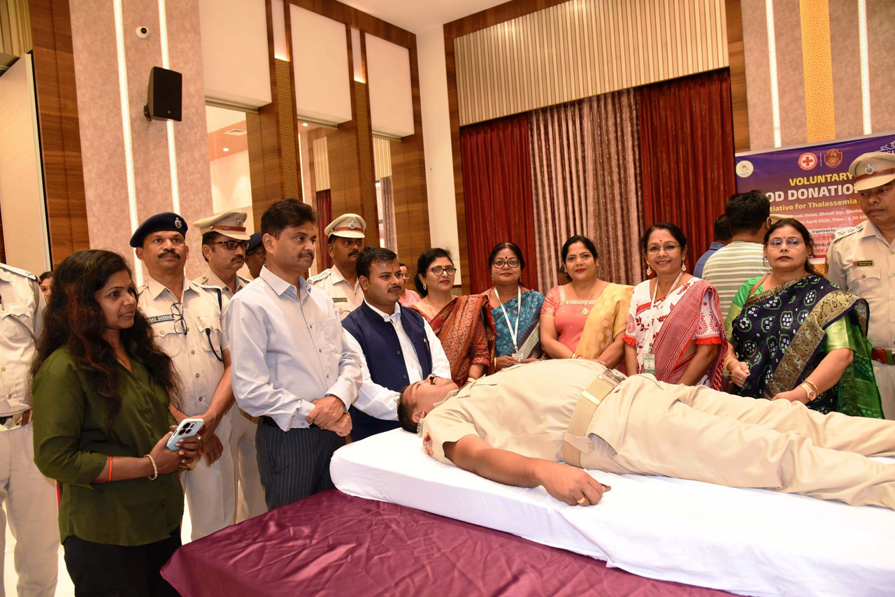 A Voluntary Blood Donation Camp