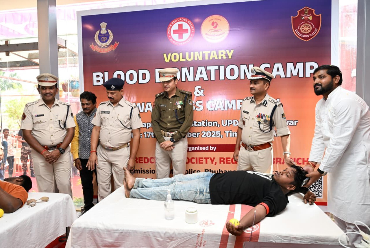 On 30.04.2025, Organised A Voluntary Blood Donation Camp