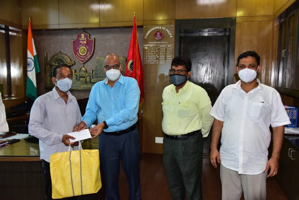 Financial Assistance To A Two Years Old Partially Blind Girl Puja Nayak