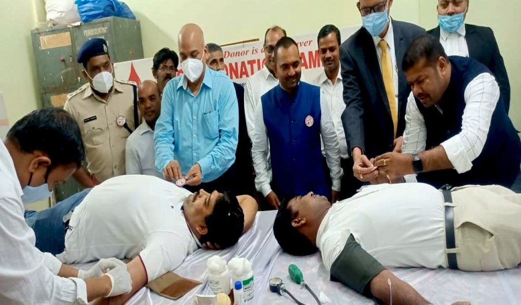 Voluntary Blood Donation Camp Organised In The Memory Of Late Revati Kanta Sastry